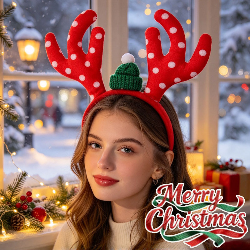 Reindeer Antlers Headband - 1-5PCS Serre-tête à cornes de renne