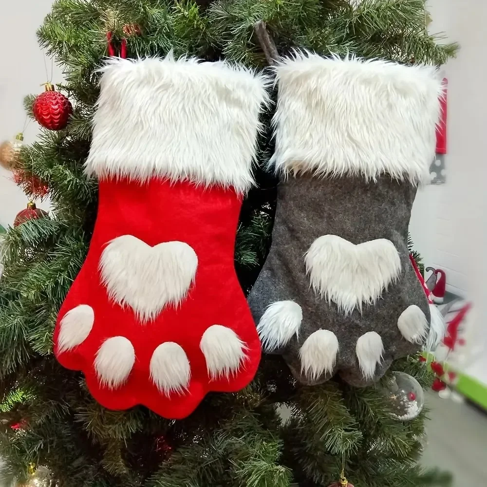 Christmas Stocking Hanging - Chaussettes de Noël à motif de