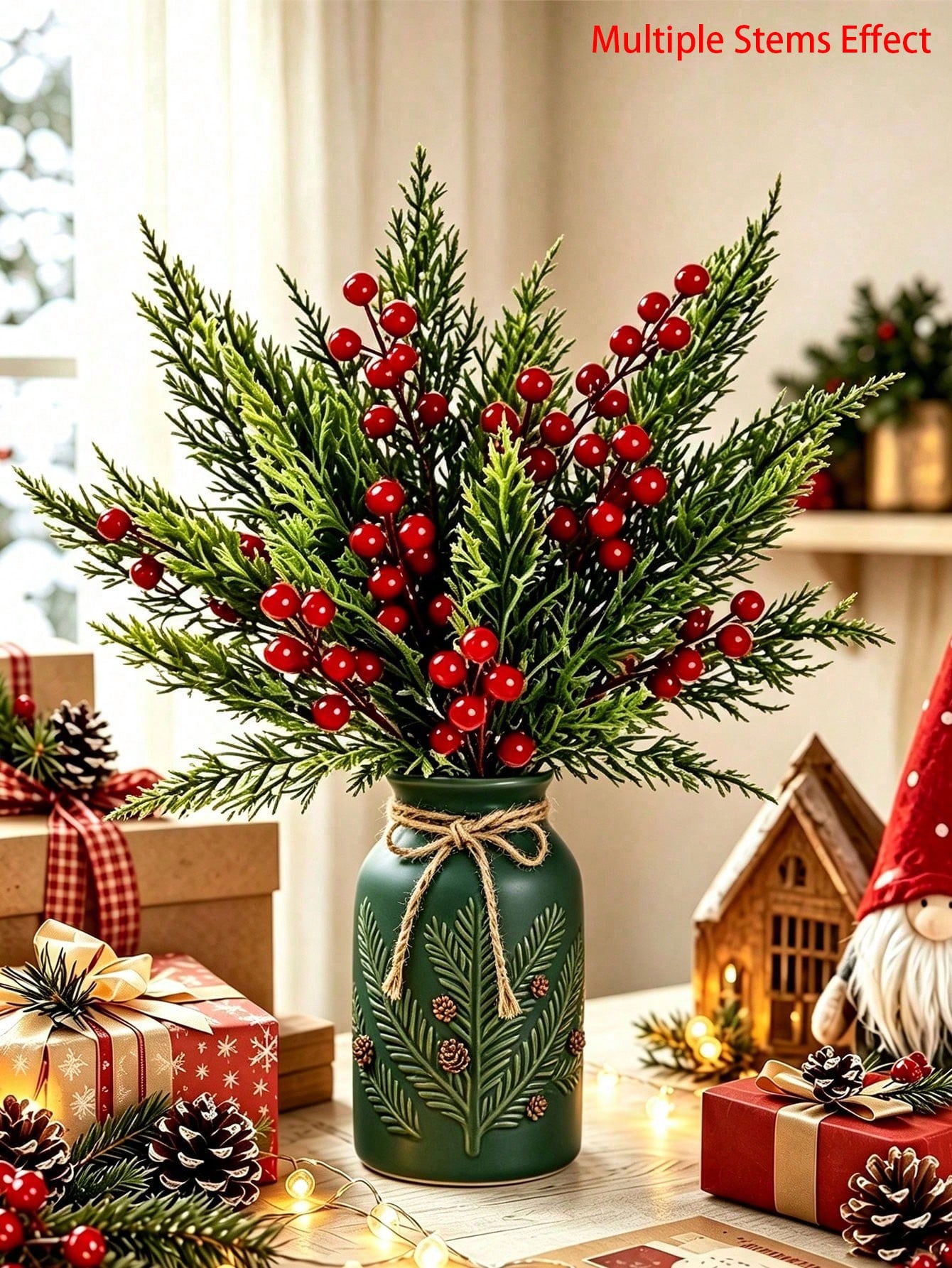 Christmas Tree Artificial - 20 pièces de branches de pin
