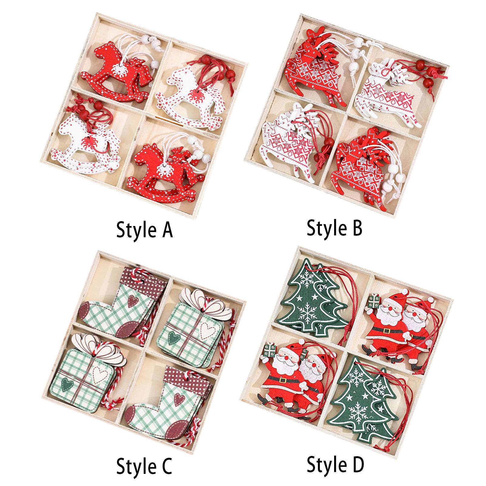 Ornement de Noël en bois à sus - Christmas Stocking Hanging avis et prix