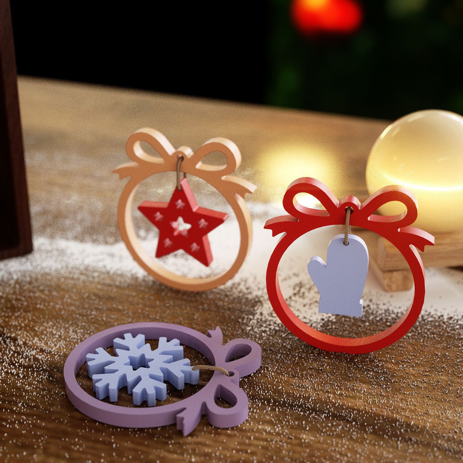 Moule en silicone pour résine  - Holiday Candle Set avis et prix