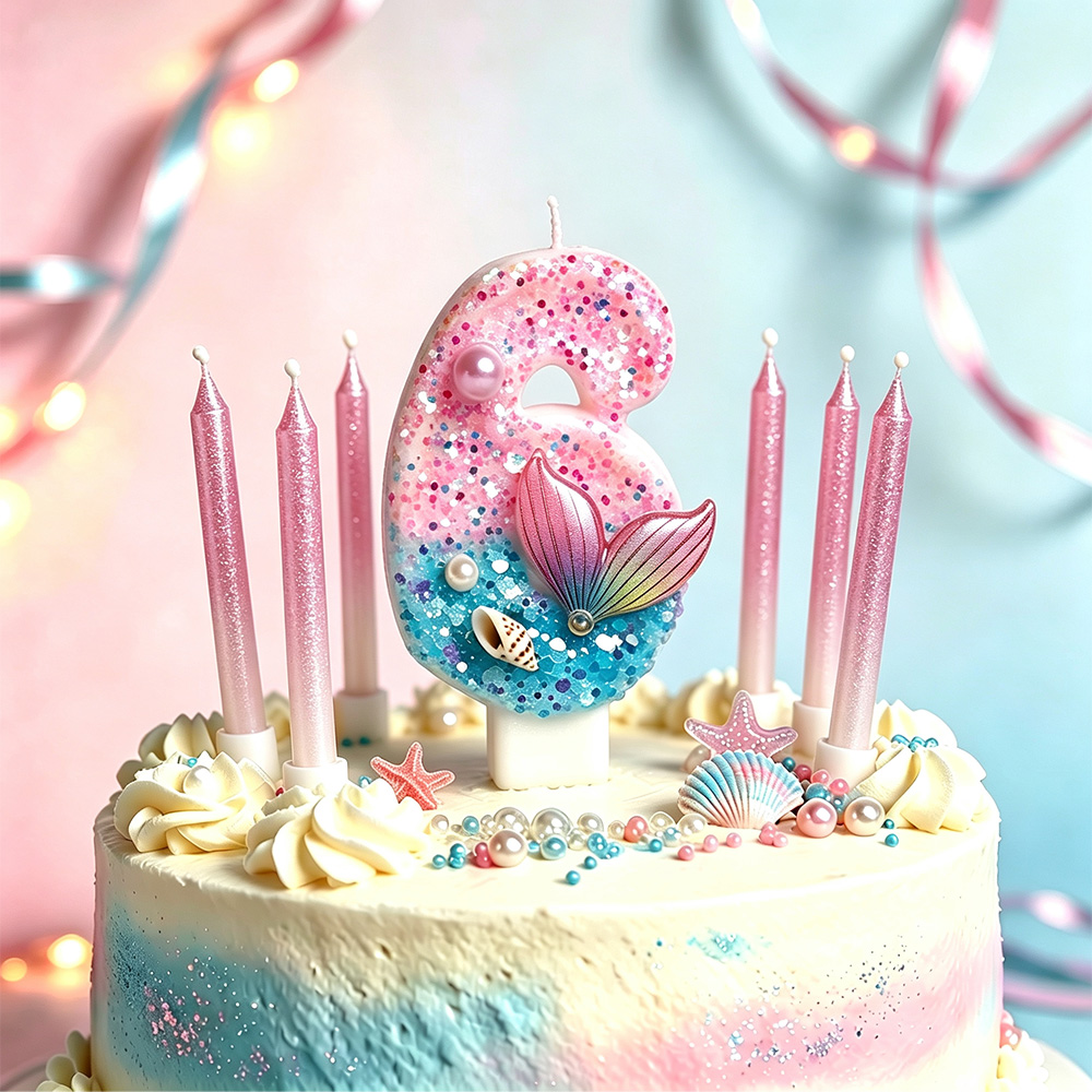 6/7 pièces Bougies d'anniversa - Holiday Candle Set avis et prix
