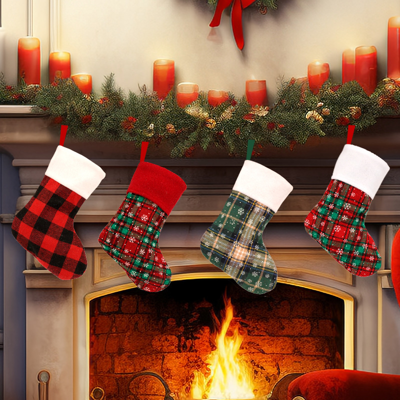 10 pièces, porte-sac cadeau po - Christmas Stocking Hanging avis et prix