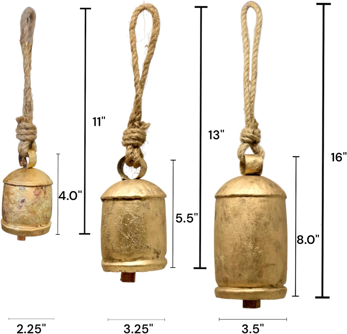 Cloches de Noël géantes rustiq - Christmas Stocking Hanging avis et prix