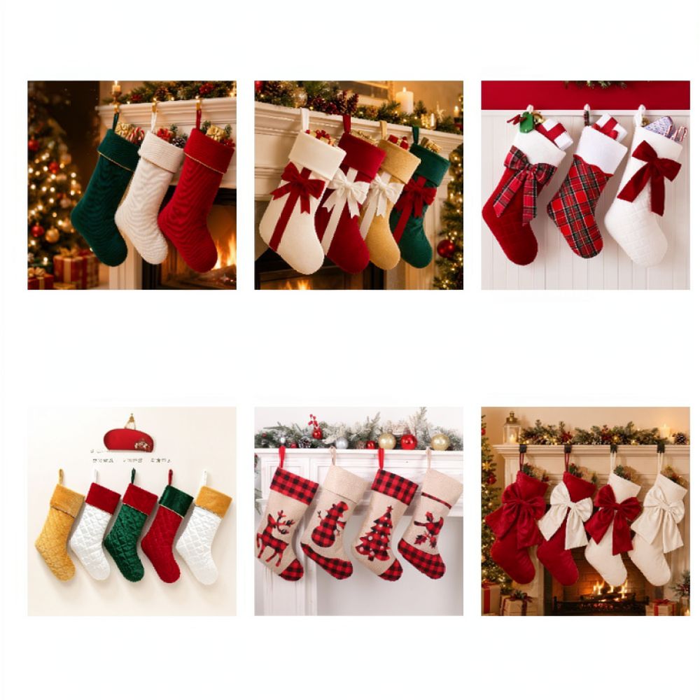 Ornement décoratif de Noël en  - Christmas Stocking Hanging avis et prix