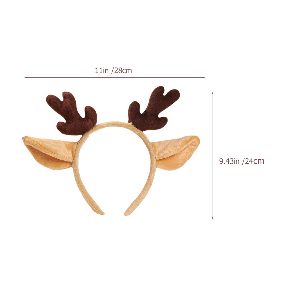 Serre-tête de Noël en bois de  - Reindeer Antlers Headband avis et prix