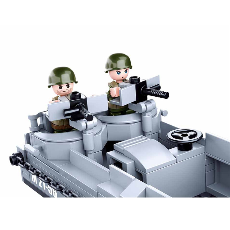Sluban WW2 US militaire Higgin - Lego Set City avis et prix