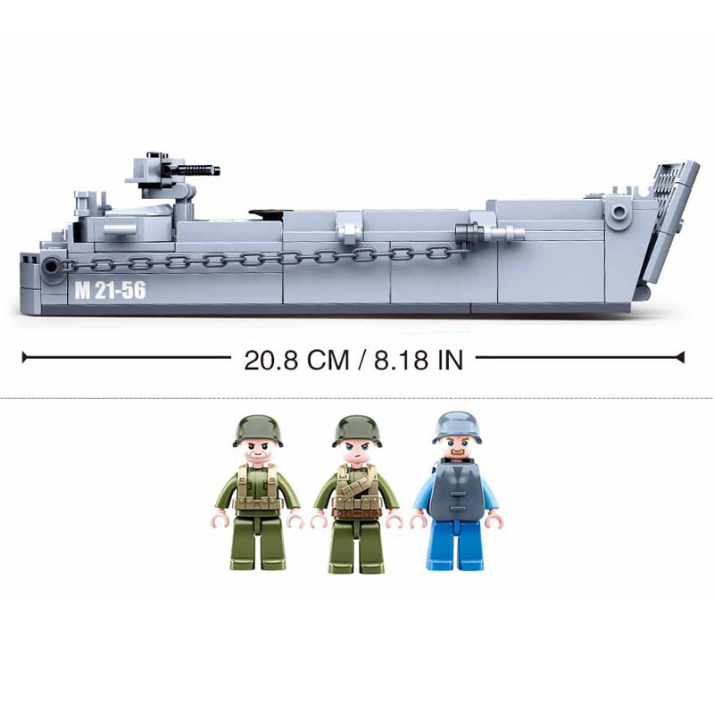 Sluban WW2 US militaire Higgin - Lego Set City avis et prix