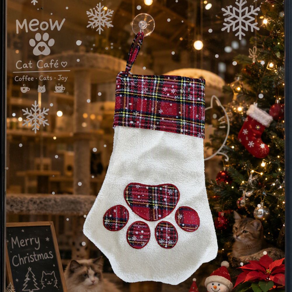 Cadeaux de Noël, motif de patt - Christmas Stocking Hanging avis et prix