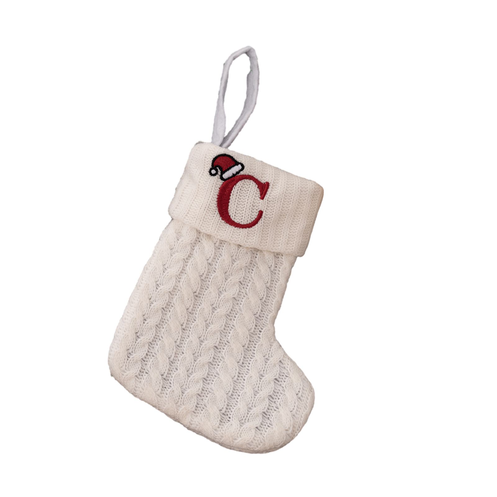 Chaussette de Noël avec corde  - Christmas Stocking Hanging avis et prix