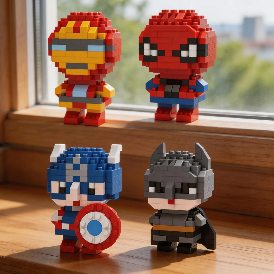 Spider-Man, Iron Man, Captain  - Lego Set Technic avis et prix