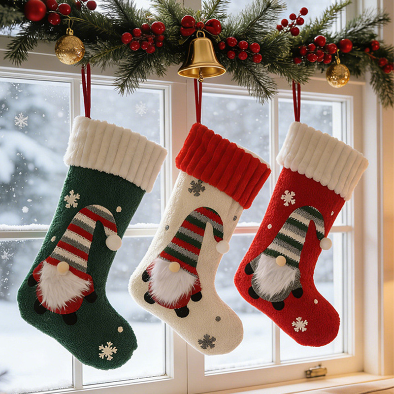 Grand chausson de Noël représe - Christmas Stocking Hanging avis et prix